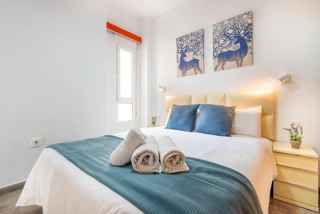 Wintowinrentals La Malagueta Buena Ubicacion, Wifi Malaga