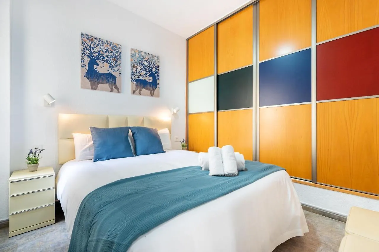 Wintowinrentals La Malagueta Buena Ubicacion, Wifi Màlaga Apartmán