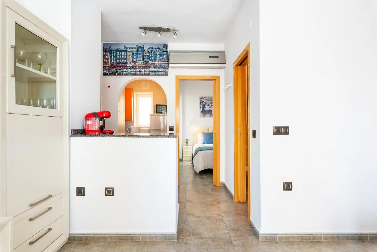 Apartmán Wintowinrentals La Malagueta Buena Ubicacion, Wifi Màlaga